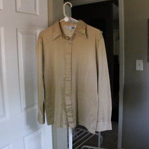 Vintage 70s Huk A Poo Mens Long Sleeve Shirt L